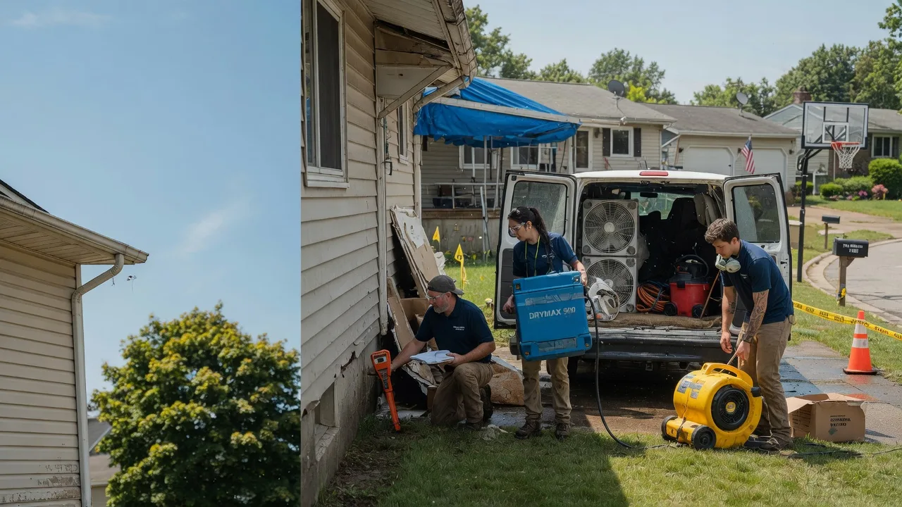 Ceiling Leak Cleanup in Millersburg, MI near me